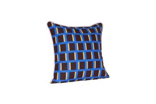 Agenda cuscino in cotone blu