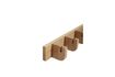 Miniatura Appendiabiti in legno beige con 8 ganci Nomade 2