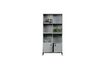 Miniatura Armadio in legno grigio Incl 4