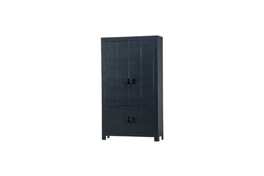 Armadio in legno nero Benson