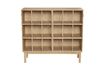 Miniatura Armadio largo in legno Shoji in beige 1