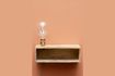 Miniatura Arsy lampada da parete e mensola in legno 1