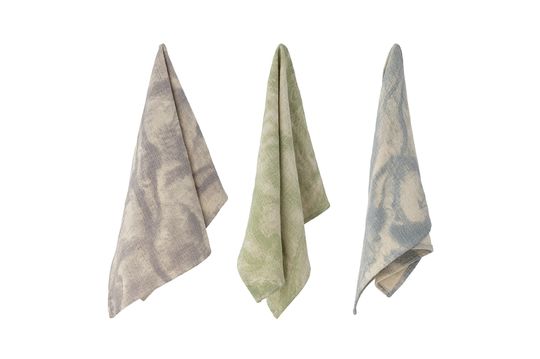 Asciugamano da cucina in cotone verde Bristol
