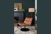 Miniatura bar Sedia lounge bar vintage marrone 7