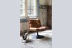 Miniatura bar Sedia lounge bar vintage marrone 9