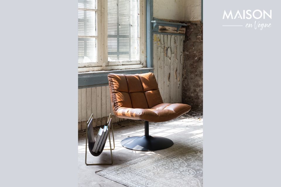 bar Sedia lounge bar vintage marrone - 7