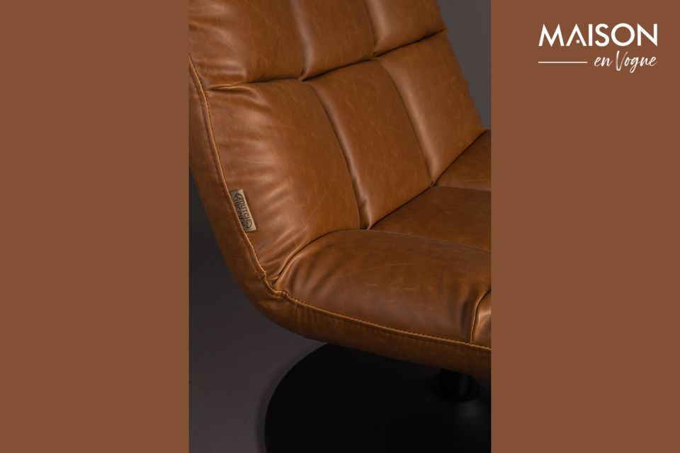 bar Sedia lounge bar vintage marrone - 8