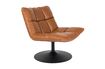 Miniatura bar Sedia lounge bar vintage marrone 15