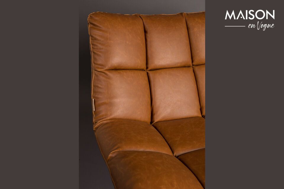 Bar Sedia lounge vintage marrone - 9