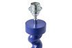 Miniatura Base da lampada Twister in alluminio blu scuro 7