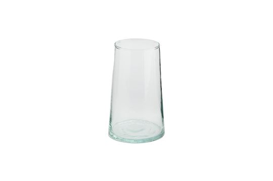 Bicchiere da acqua grande in vetro trasparente Balda Foto ritagliata