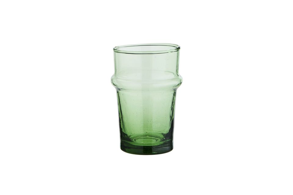 Bicchiere da acqua in vetro verde Beldi Madam Stoltz