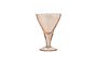 Miniatura Bicchiere da cocktail in vetro martellato arancione Marto Foto ritagliata