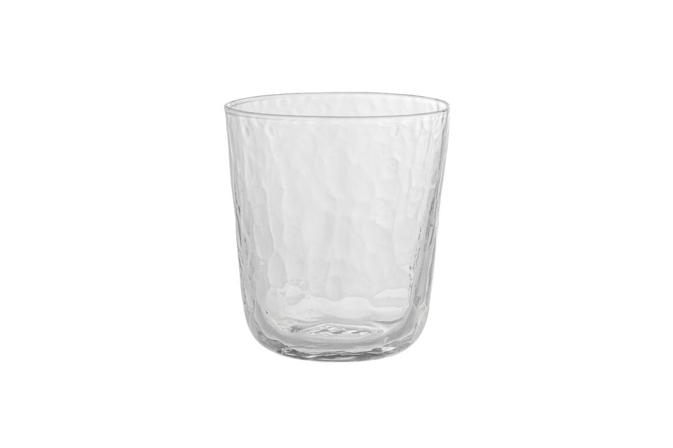 Bicchiere in vetro trasparente Asali Bloomingville