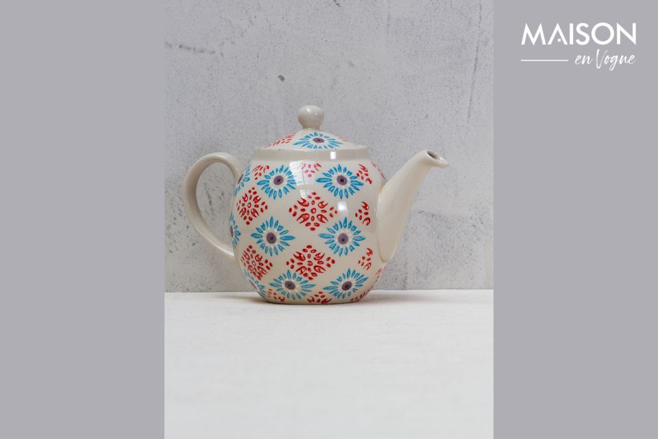 Bohemian Teiera in ceramica Chehoma
