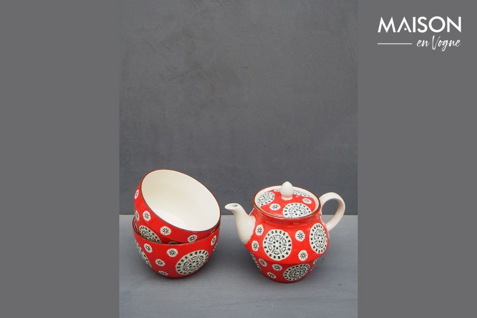 Bohemian Teiera rossa Chehoma
