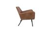 Miniatura Bon Poltrona lounge colore marrone 12