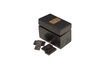 Miniatura Bouhey Scatola domino in legno con dettagli in ottone 3