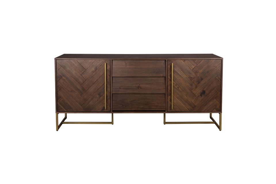 Buffet di alta classe in acacia - 9