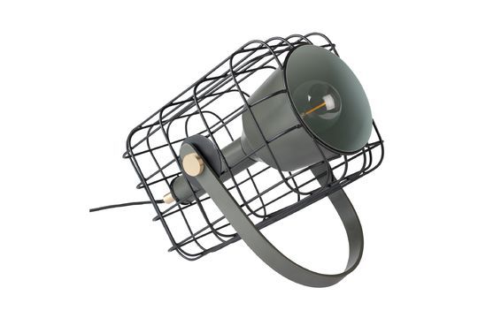 Cage Lampada da tavolo nera