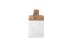 Miniatura Cairanne Tagliere in marmo bianco 1