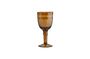 Miniatura Calice da vino in vetro martellato arancione Marto Foto ritagliata