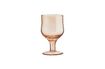 Miniatura Calice da vino in vetro martellato rosso Marto 1
