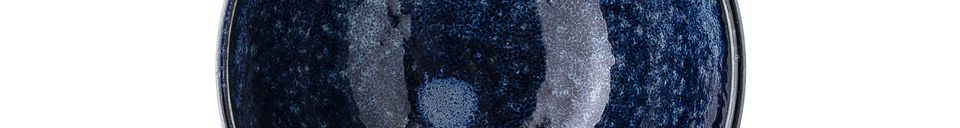 Materiali prima di tutto Camelia ciotola in porcellana blu
