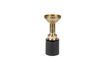 Miniatura Candeliere in alluminio nero Glam 1