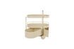 Miniatura Carrello di servizio in acciaio beige Trolley 5