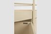 Miniatura Carrello di servizio in acciaio beige Trolley 11