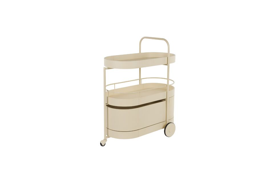 La sua tonalità beige si adatta a una vasta gamma di palette di colori