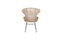 Miniatura Chaise longue in rattan Oudon Foto ritagliata