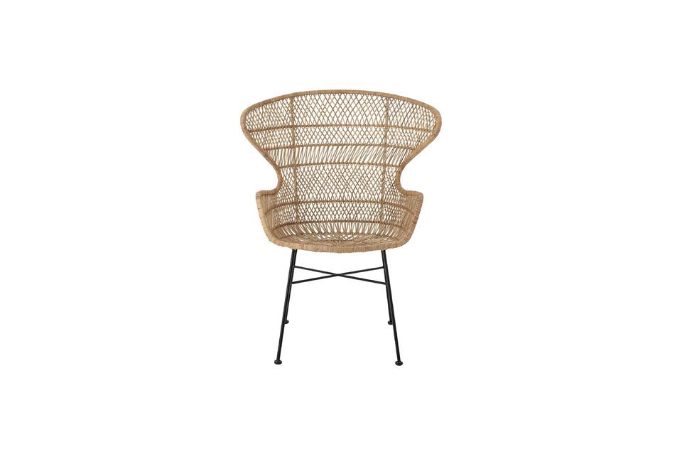 Rattan, ferro