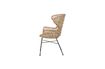 Miniatura Chaise longue in rattan Oudon 10