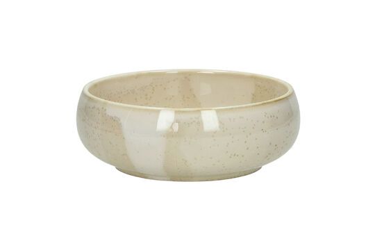 Ciotola per cereali in porcellana beige torrone