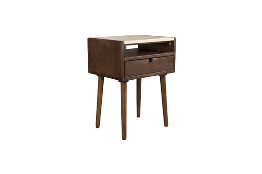Comodino in legno beige Arda Foto ritagliata
