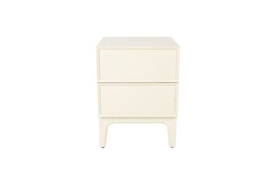 Comodino in legno di rovere beige June Foto ritagliata