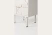 Miniatura Comodino in legno grigio Funk 5