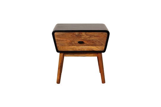 Comodino in legno scuro Onor
