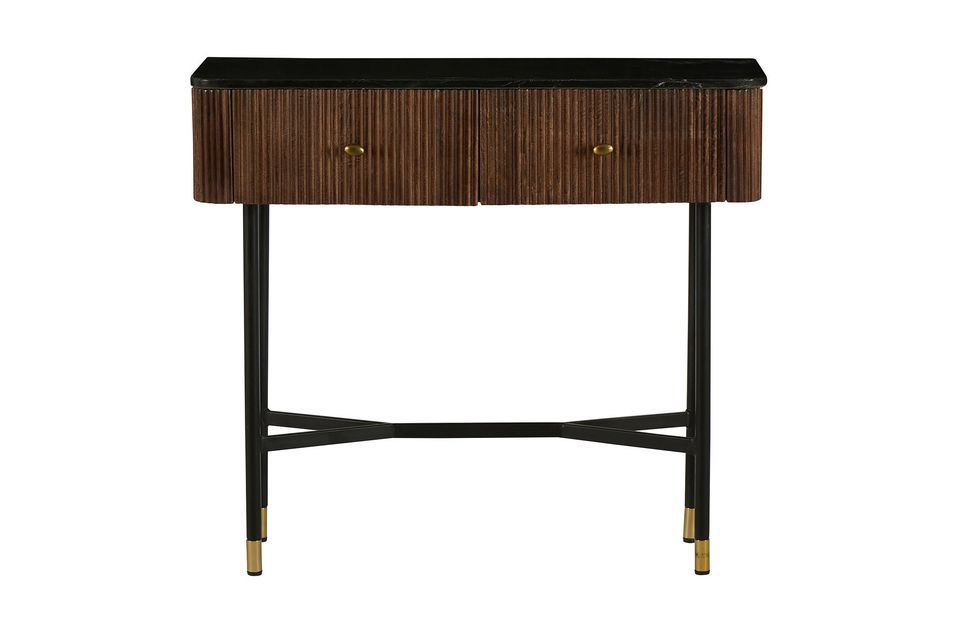 Consolle Germain in legno nero Athezza