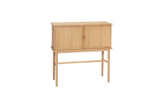 Consolle impiallacciata in rovere chiaro Dash