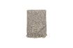 Miniatura Coperta Ghina beige in cotone riciclato 7
