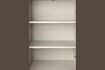 Miniatura Credenza alta in legno bianco sporco Funk 4