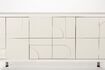 Miniatura Credenza bassa in legno bianco sporco Funk 5