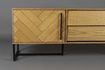 Miniatura Credenza bassa in legno di rovere Class 2