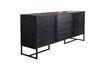 Miniatura Credenza di classe in legno nero 8