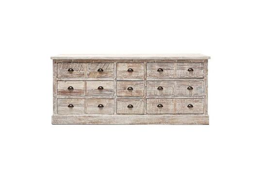 Credenza in legno chiaro Cassetti