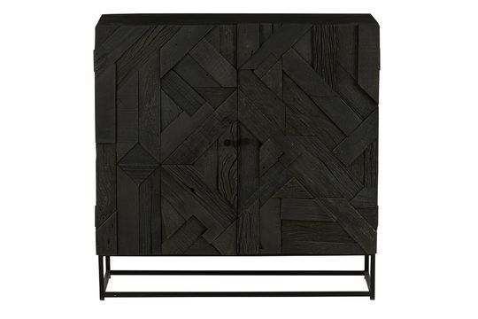 Credenza in legno nero Villars Foto ritagliata