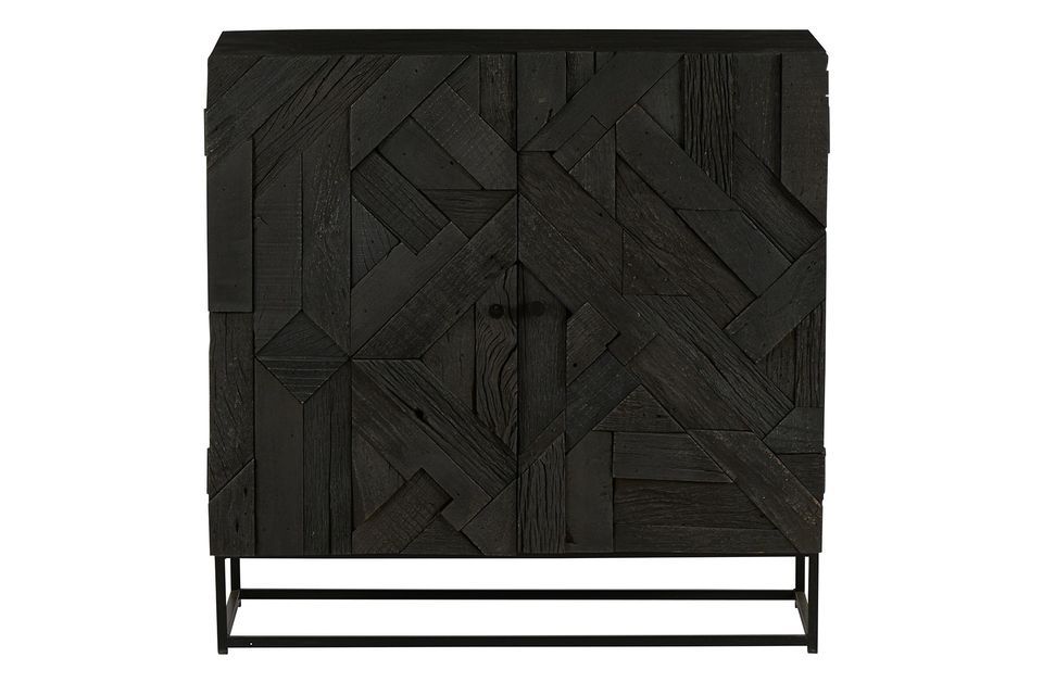 Credenza in legno nero Villars Athezza